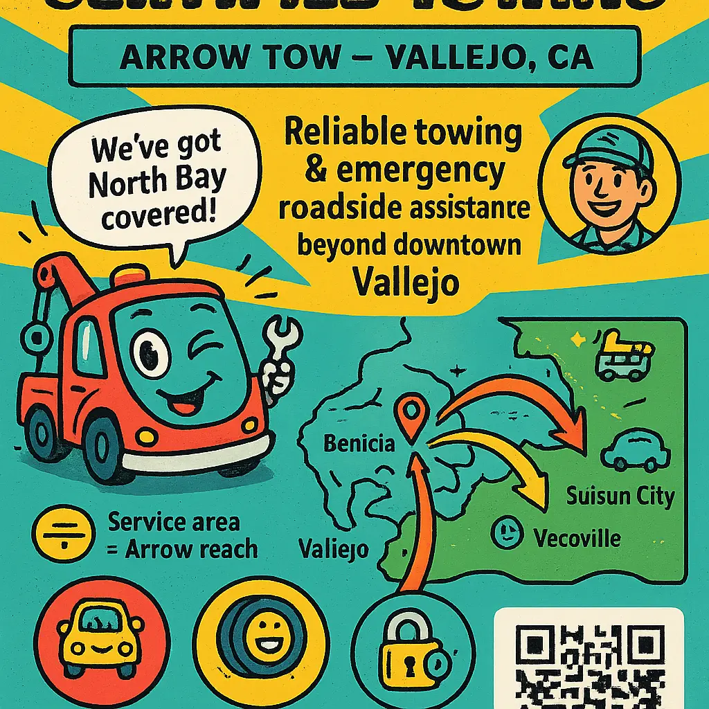 arrow towing vallejo ca - Certified