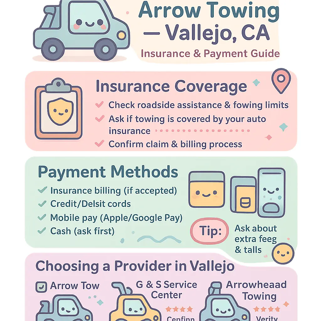 arrow towing vallejo ca - Company