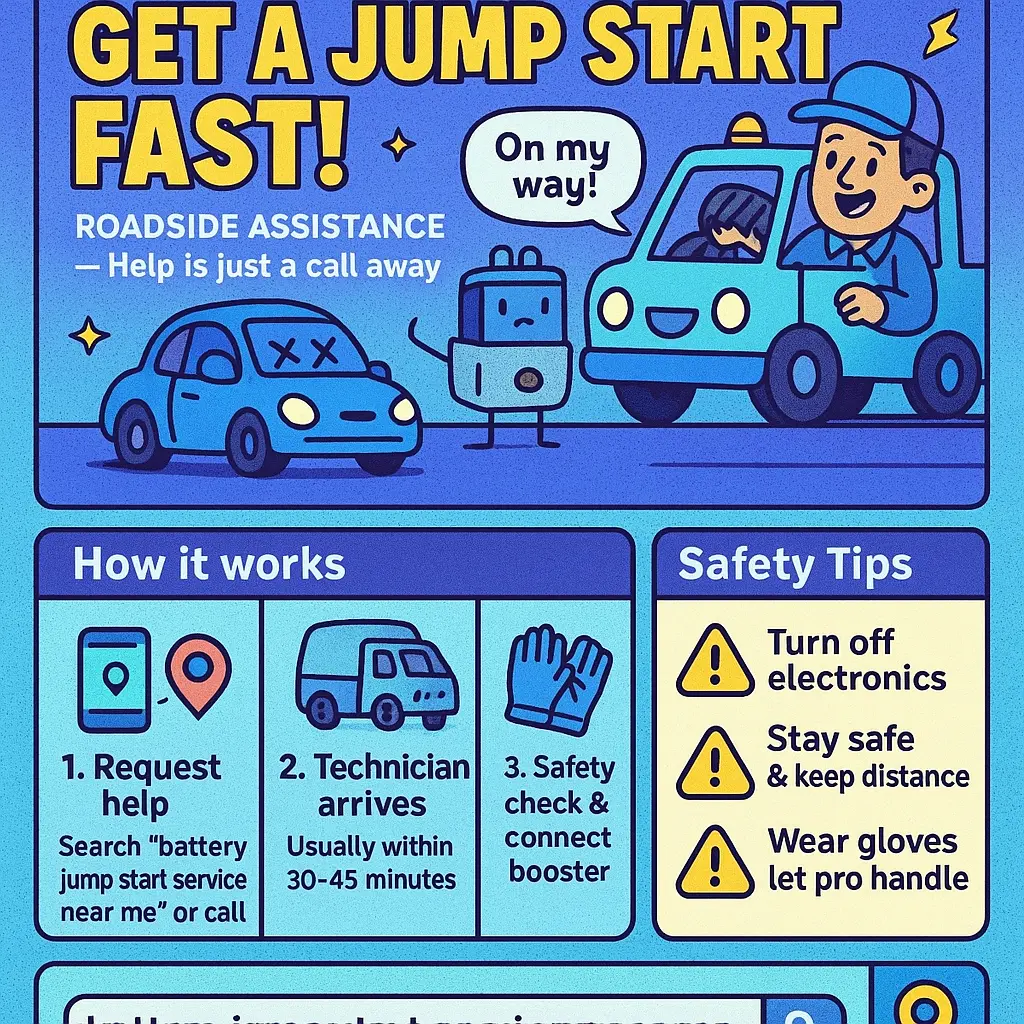 battery jump start service near me - Insurance