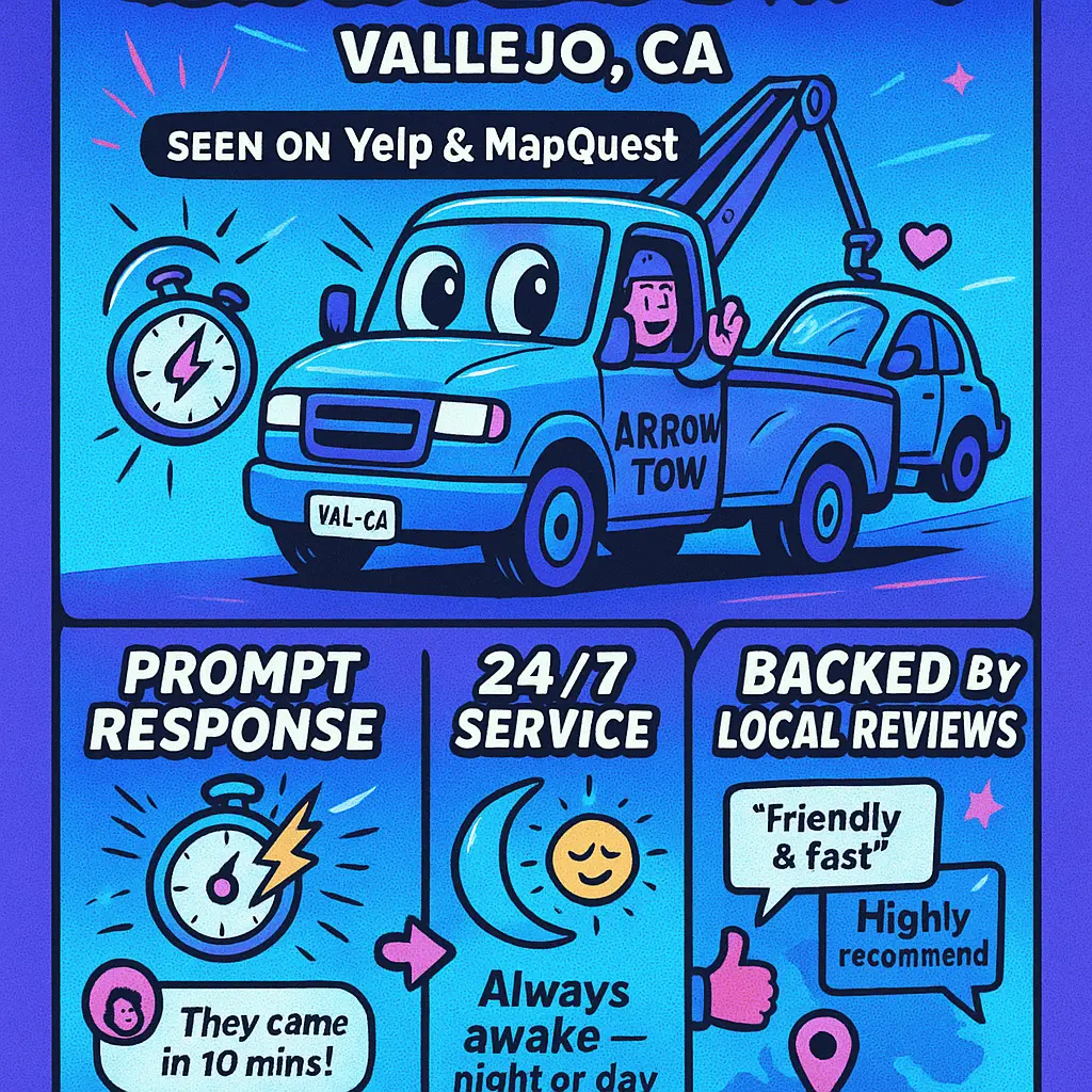 arrow towing vallejo ca - Yelp