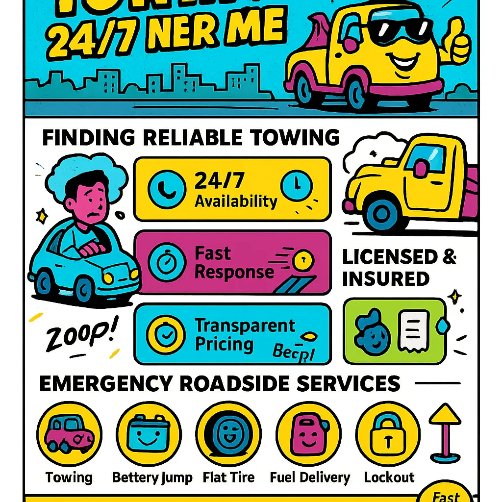 towing 24 hours near me - Towing
