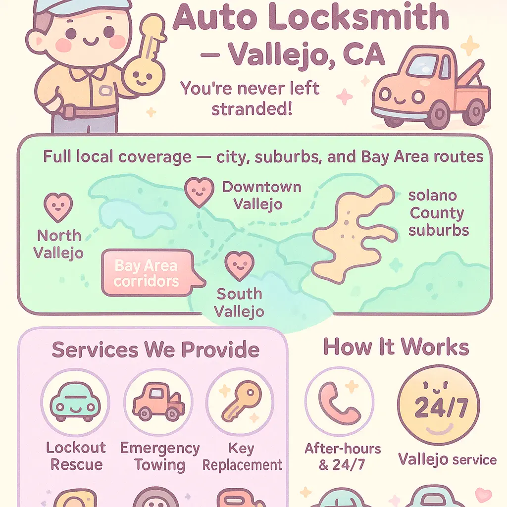 after hours towing vallejo - Locksmith