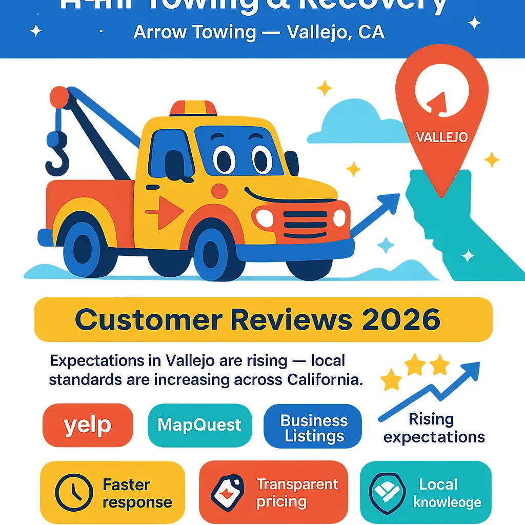 arrow towing vallejo ca - Arrowhead